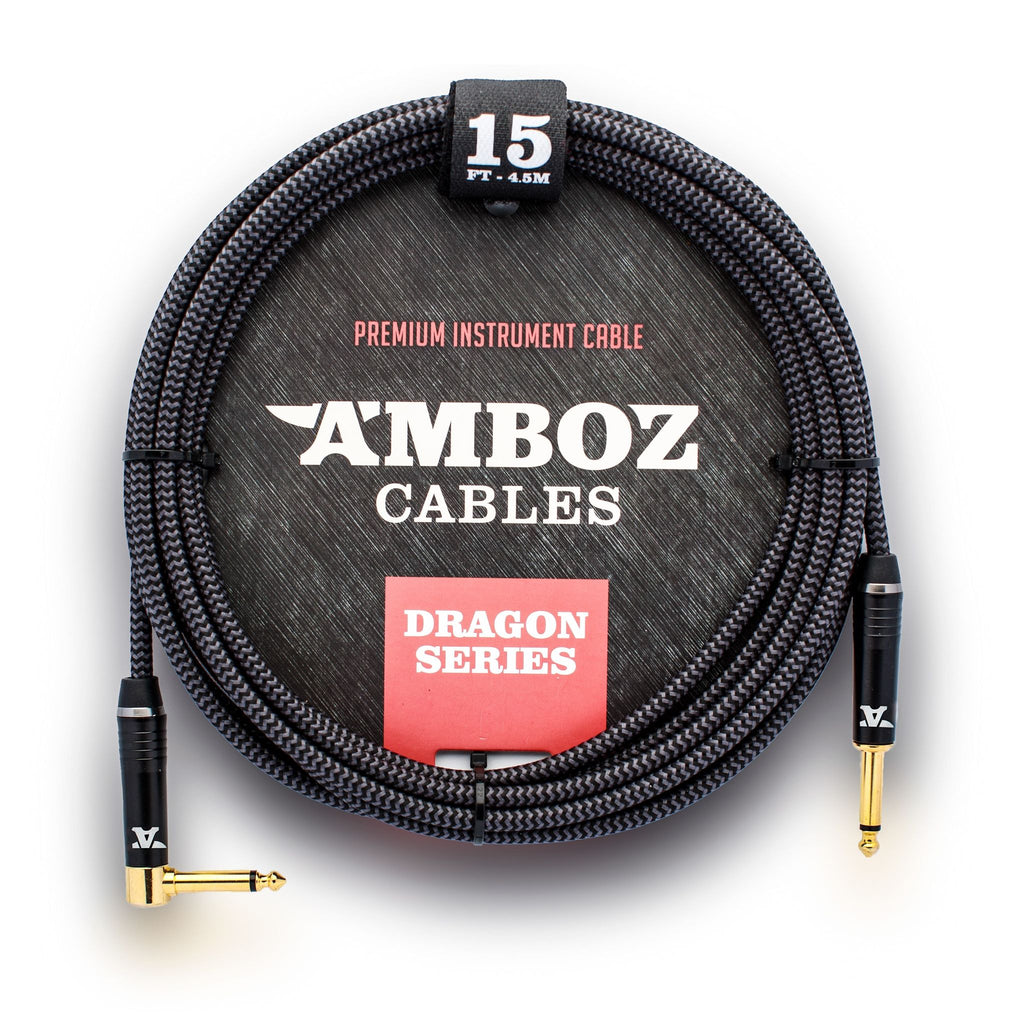 Amboz Black Dragon Electric Guitar Cable Main