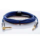 Amboz Blue Dragon Electric Guitar Cable Angled Product