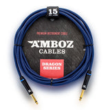 Amboz Blue Dragon Electric Guitar Cable Straight Main